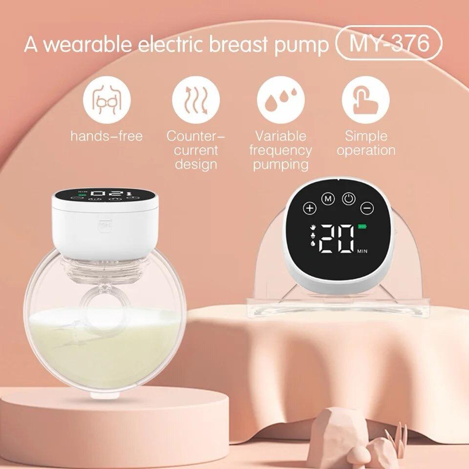 Cordless breast pump 